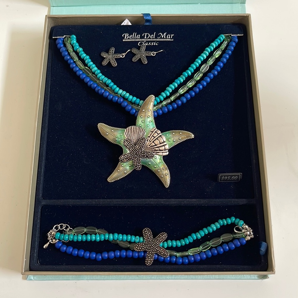 Statement jewelry set bella del mar